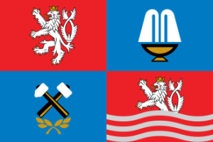 Karlovy Vary - Region - vlajka